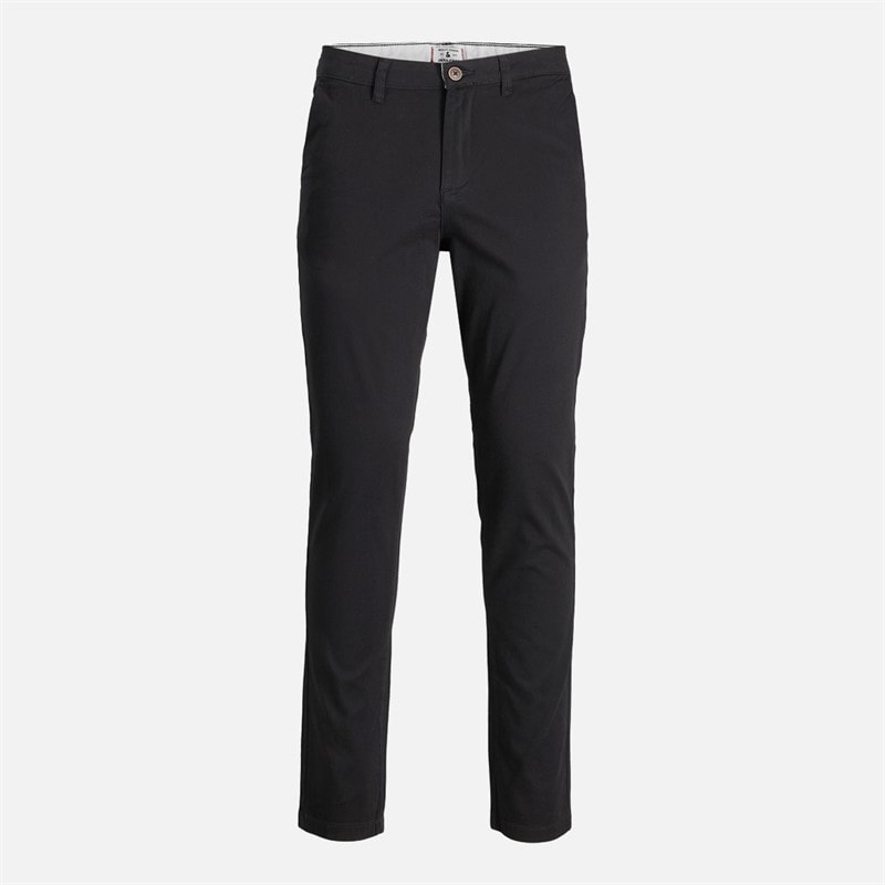 JACK & JONES Herre Marco Dave Chinos Sort - Billede 5