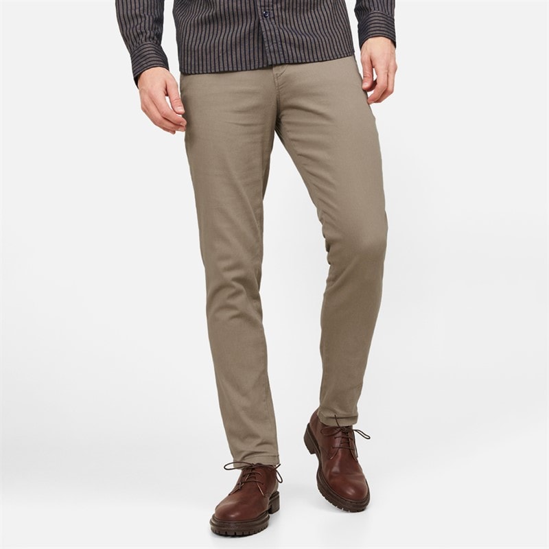 JACK & JONES Herre Marco Dave Chinos Beige - Billede 1