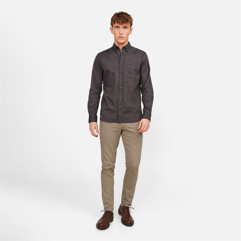 JACK & JONES Herre Marco Dave Chinos Beige - Billede 4