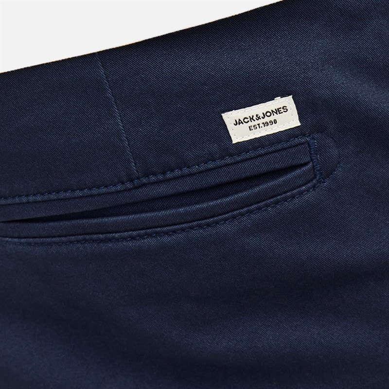 JACK & JONES Herre Marco Dave Chinos Marineblå - Billede 3