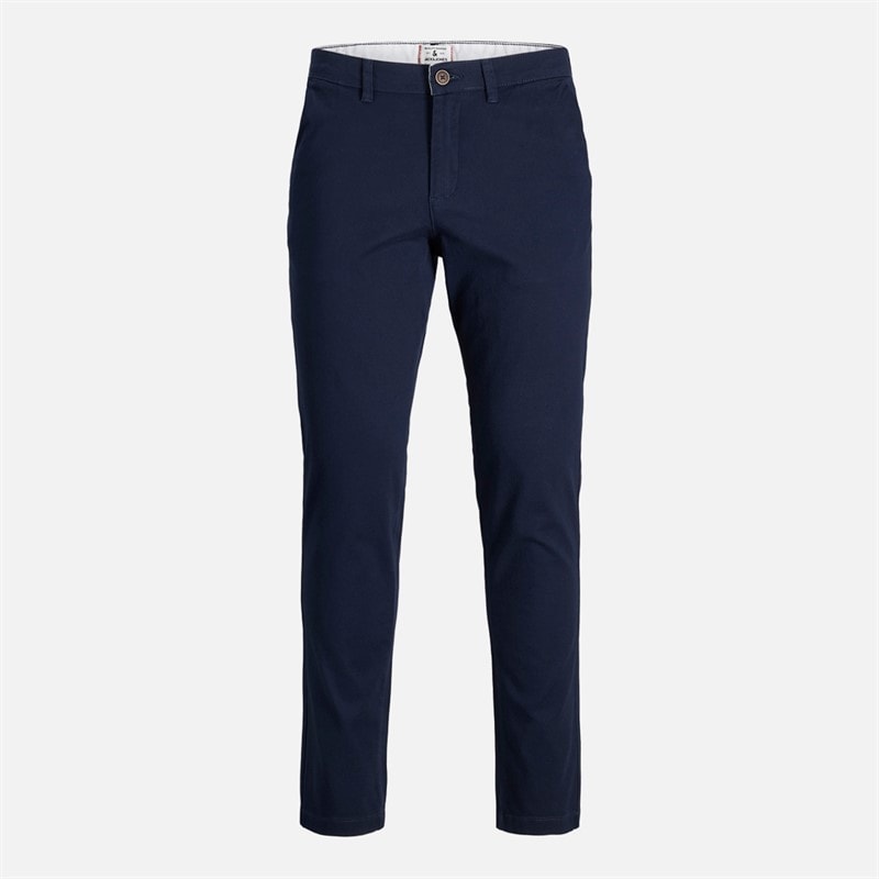 JACK & JONES Herre Marco Dave Chinos Marineblå - Billede 5