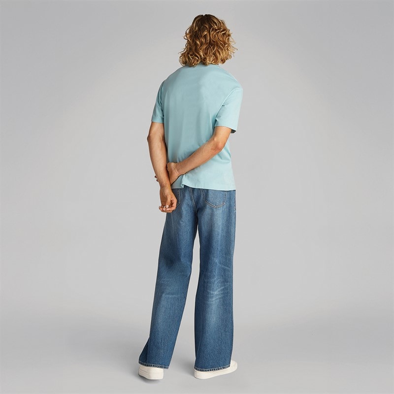 Calvin Klein Jeans Herre T-shirt Frisk Mint - Billede 4