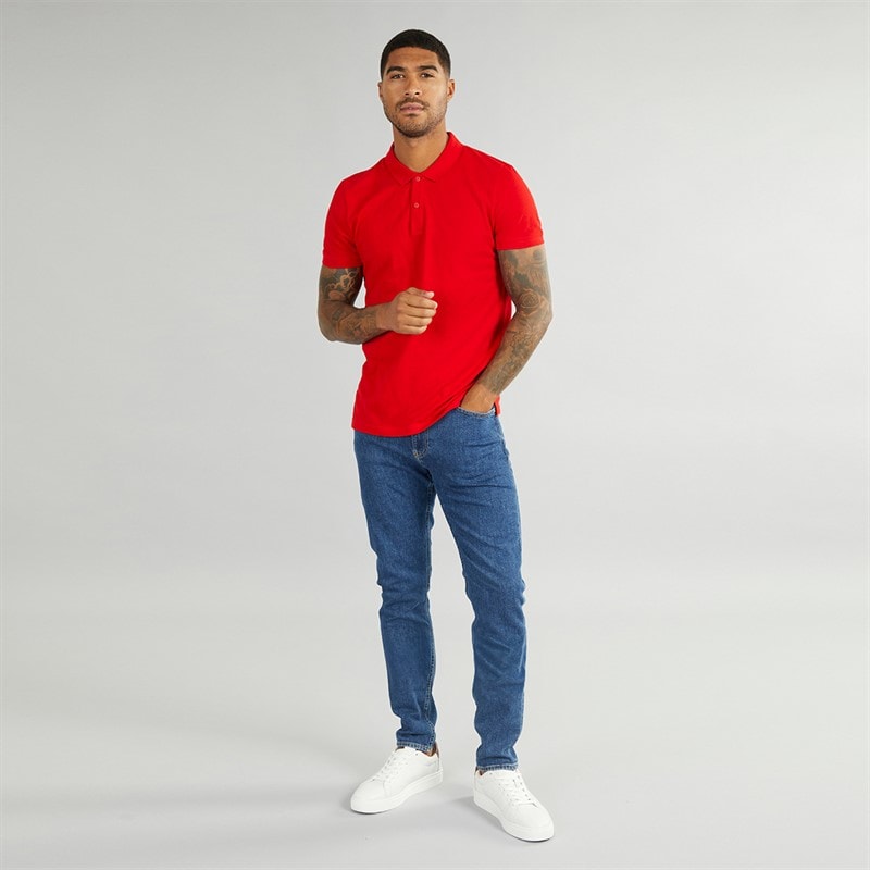 Calvin Klein Jeans Herre Tapered Jeans Denim Mørk - Billede 4