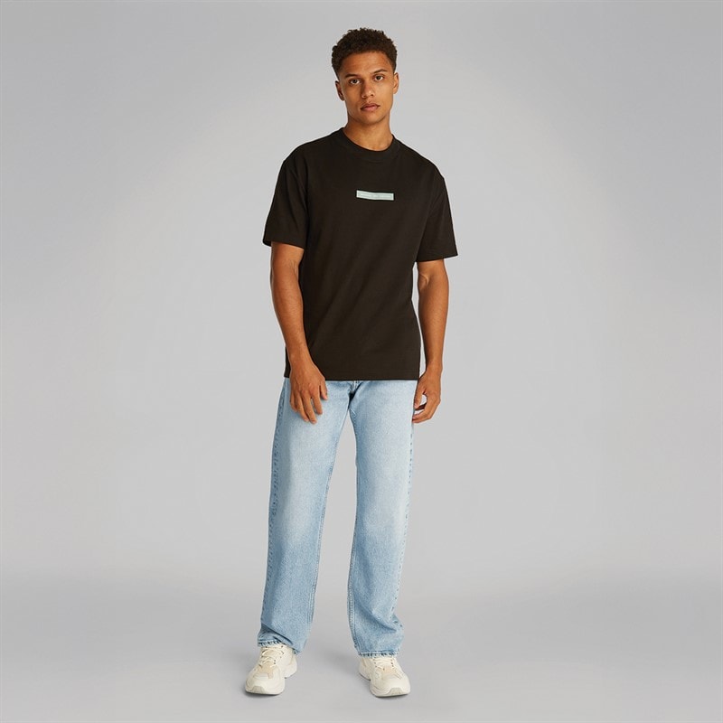 Calvin Klein Jeans Herre Standard Straight Jeans Denim Lys - Billede 3