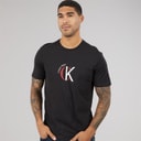 Calvin Klein Jeans Herre CKJ Logo Grafik T-shirt Sort