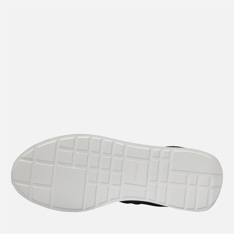 Calvin Klein Jeans Herre Retro Runner Sneakers Sort/Stormfront/Vaporous White - Billede 2