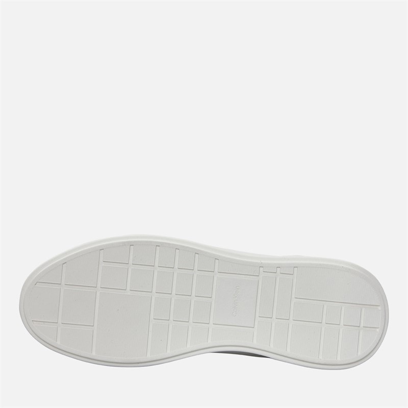 Calvin Klein Jeans Herre Chunky Cupsål Træningssko Bright White/Sort - Billede 2