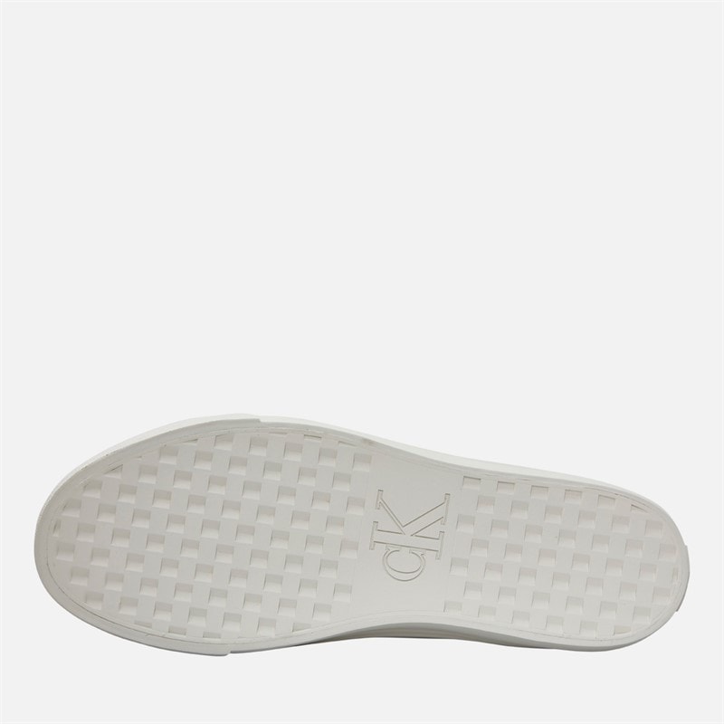 Calvin Klein Jeans Dame VULC flatform træningssko Lily White - Billede 2