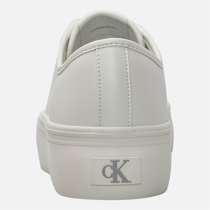 Calvin Klein Jeans Dame VULC flatform træningssko Lily White - Billede 3