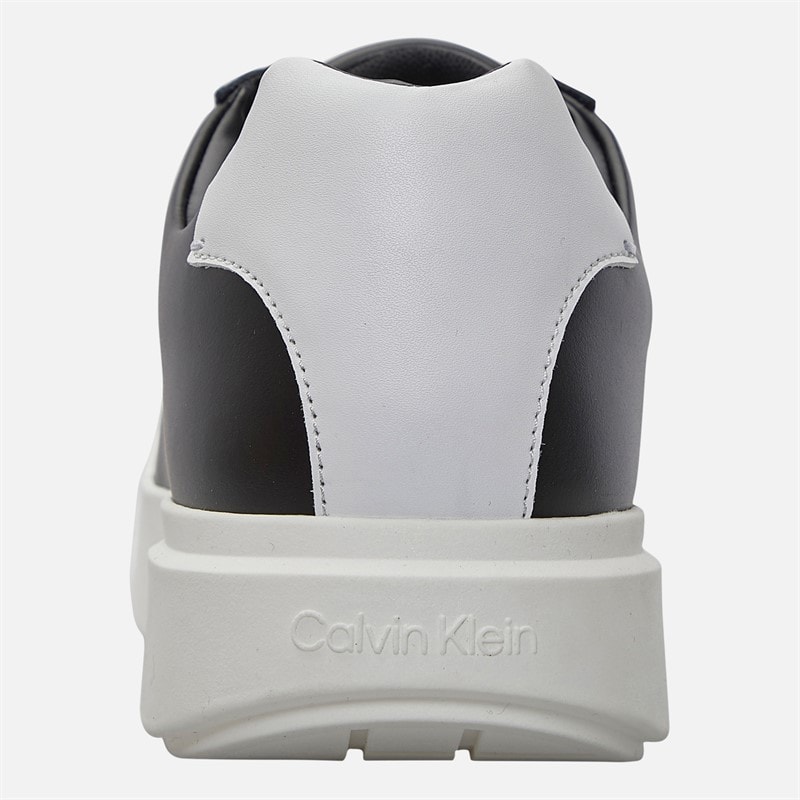 Calvin Klein Jeans Herre Chunky Cupsål Træningssko Sort/Bright White - Billede 3