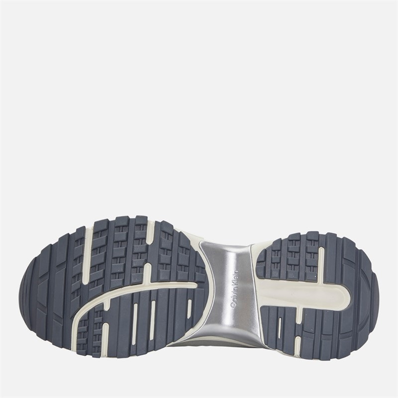 Calvin Klein Jeans Dame løbesko til vandring Desert Taupe/Silver/Coal - Billede 2