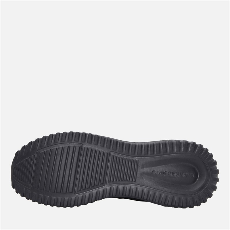 Calvin Klein Jeans Dame Eva Runner Sneakers Triple Black - Billede 2
