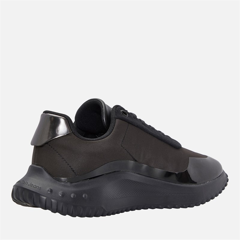 Calvin Klein Jeans Dame Eva Runner Sneakers Triple Black - Billede 5
