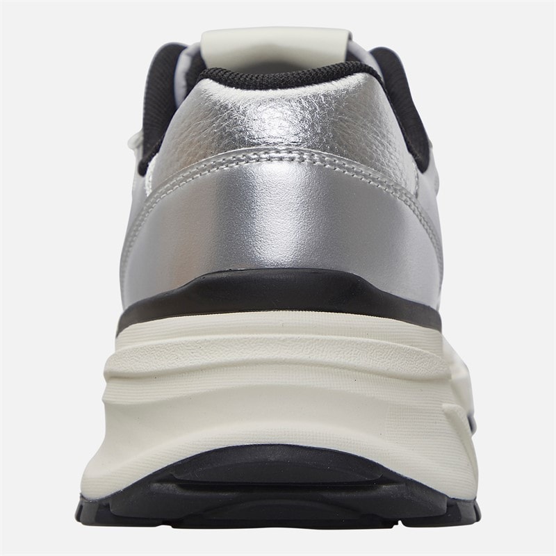 Calvin Klein Jeans Dame løbesko til vandring Silver/Sort/Bright White - Billede 3