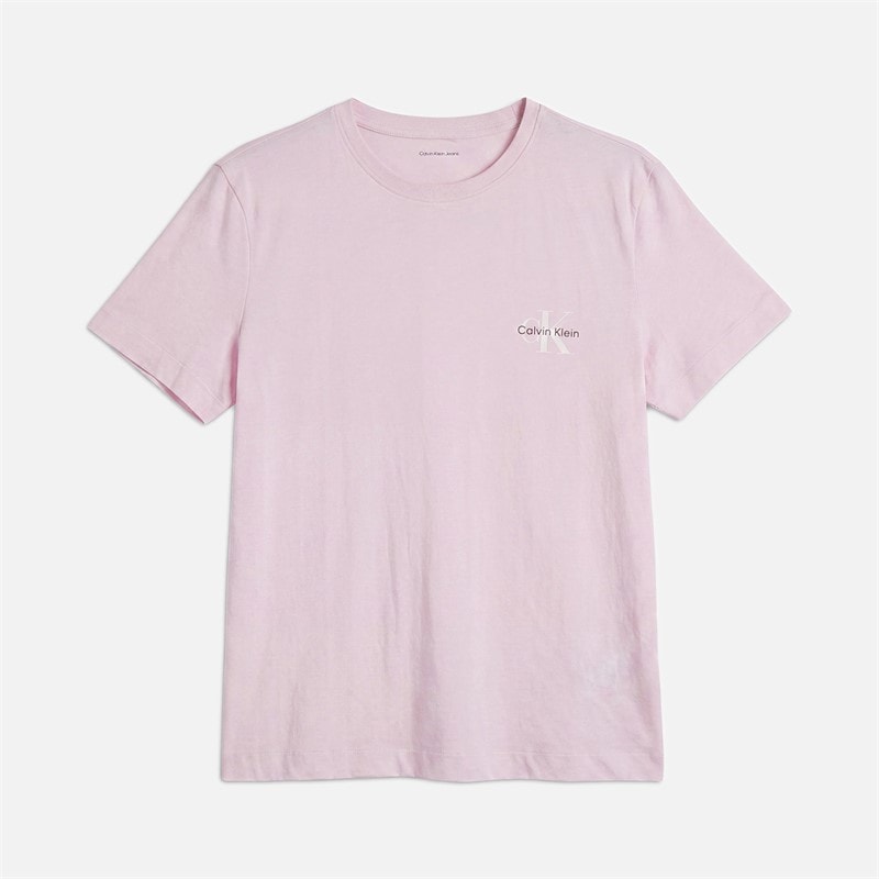 Calvin Klein Jeans Dame Monologo To pak T-shirts Cradle Pink/Sort - Billede 2