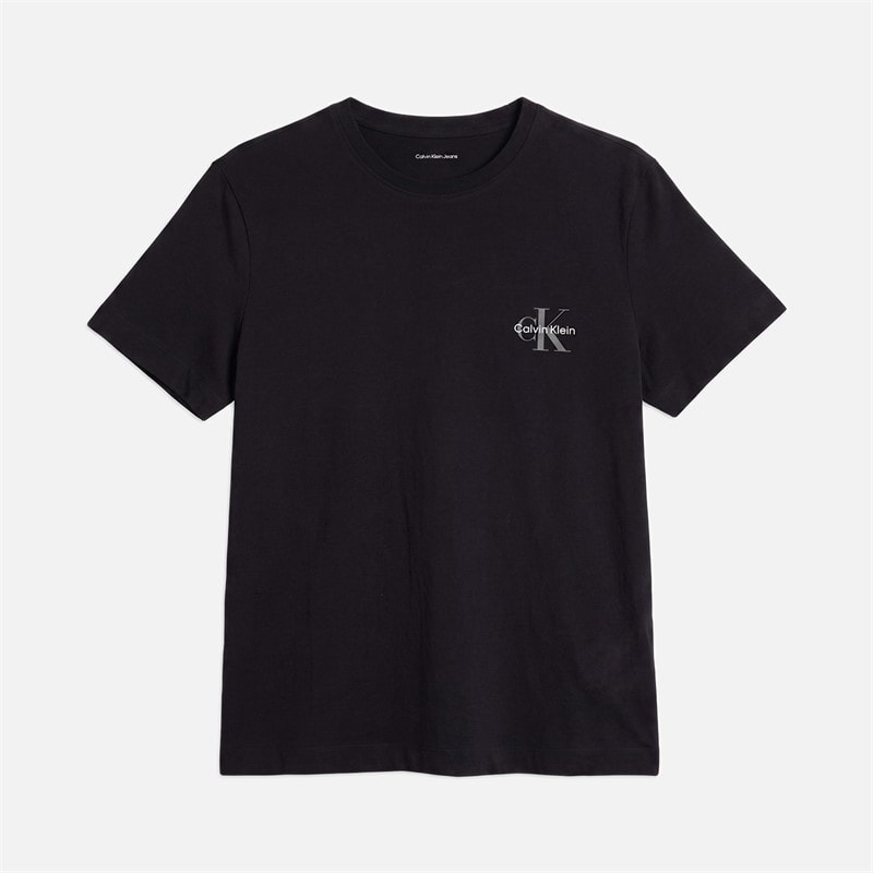 Calvin Klein Jeans Dame Monologo To pak T-shirts Cradle Pink/Sort - Billede 3