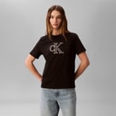 Calvin Klein Jeans Dame Klassisk T-shirt Sort