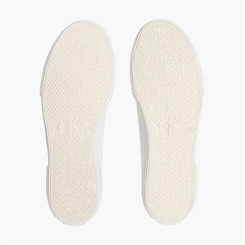 Calvin Klein Jeans Herre Essential Vulc Træningssko Triple Bright White - Billede 2