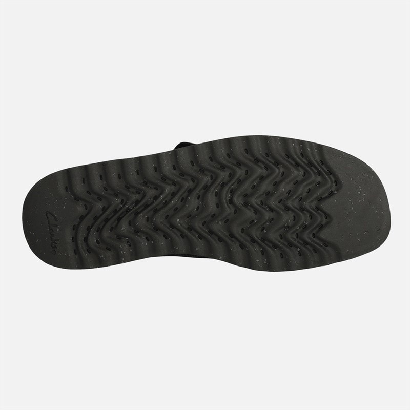 Clarks Herre Premium FTR2LO Wallabee Sko Black Combi - Billede 2