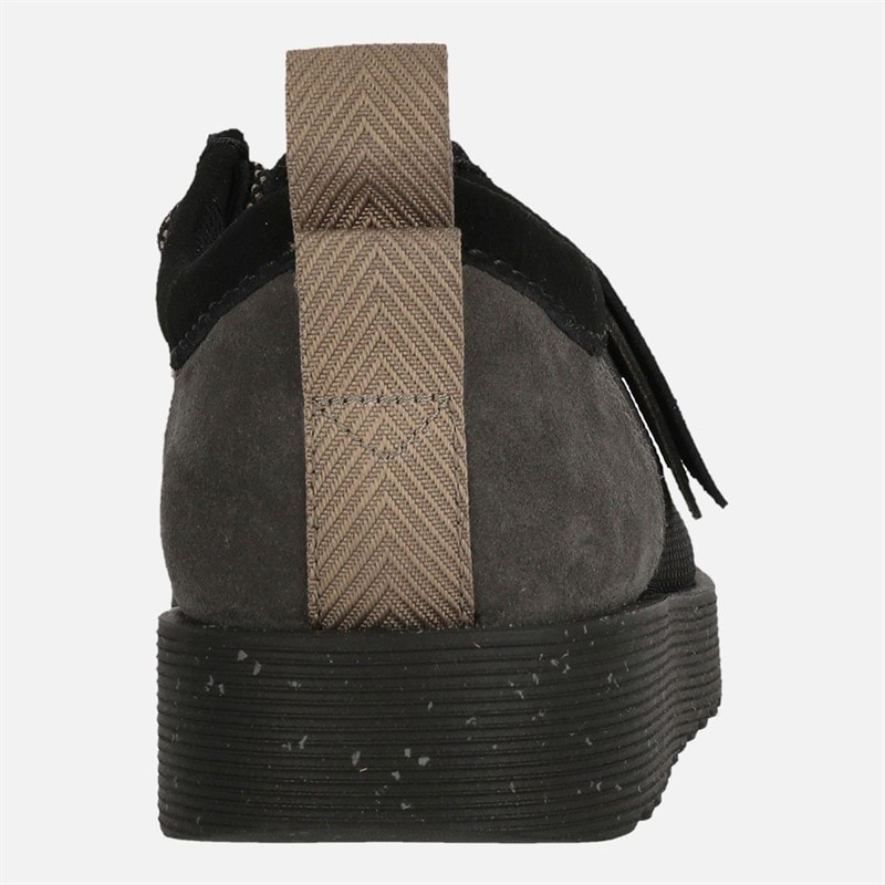 Clarks Herre Premium FTR2LO Wallabee Sko Black Combi - Billede 3