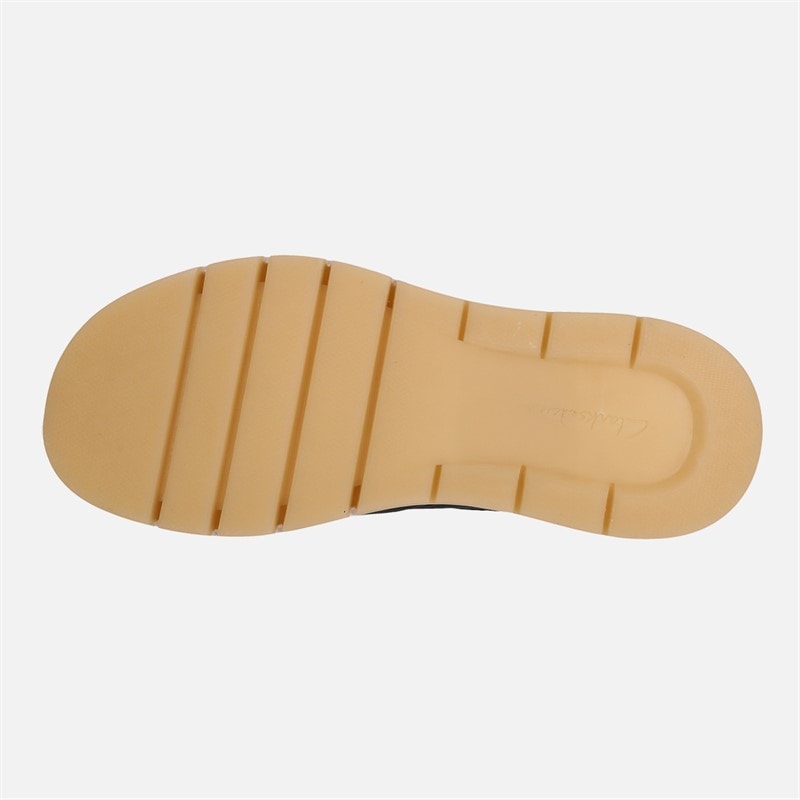 Clarks Dame Premium Toscanske Kryds Sandaler Black Leather - Billede 2