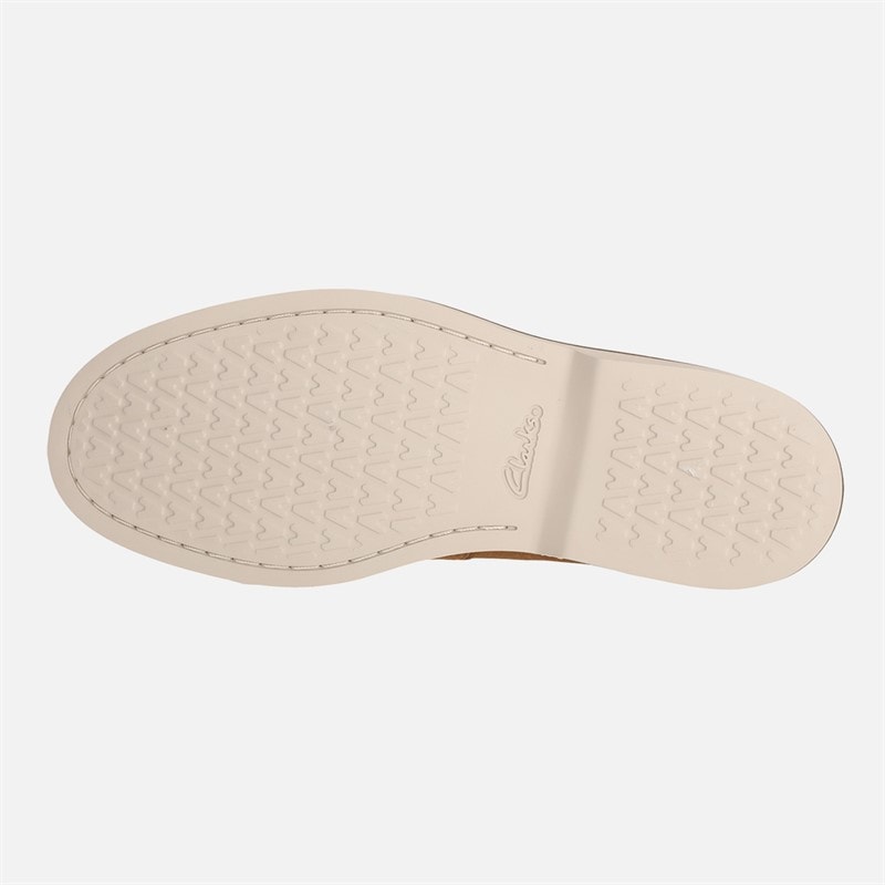 Clarks Herre Premium Atticus LT Slip Sko Cola Suede - Billede 2