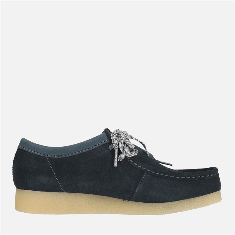 Clarks Herre Premium Evo Wallabee Sko Navy - Billede 5