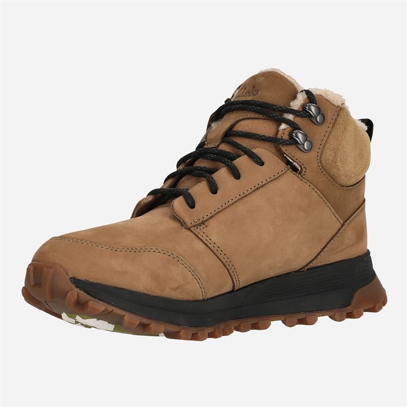 Clarks Dame Torhill Maple Sko Dark Sand Wlined - Billede 2