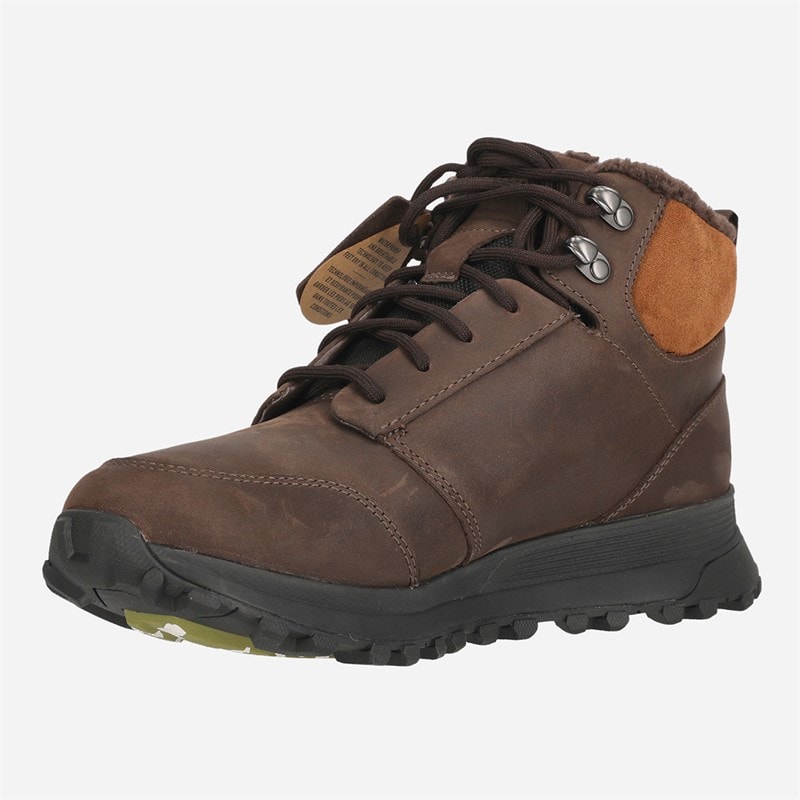 Clarks Dame Torhill Maple Sko Brown Wlined Lea - Billede 2