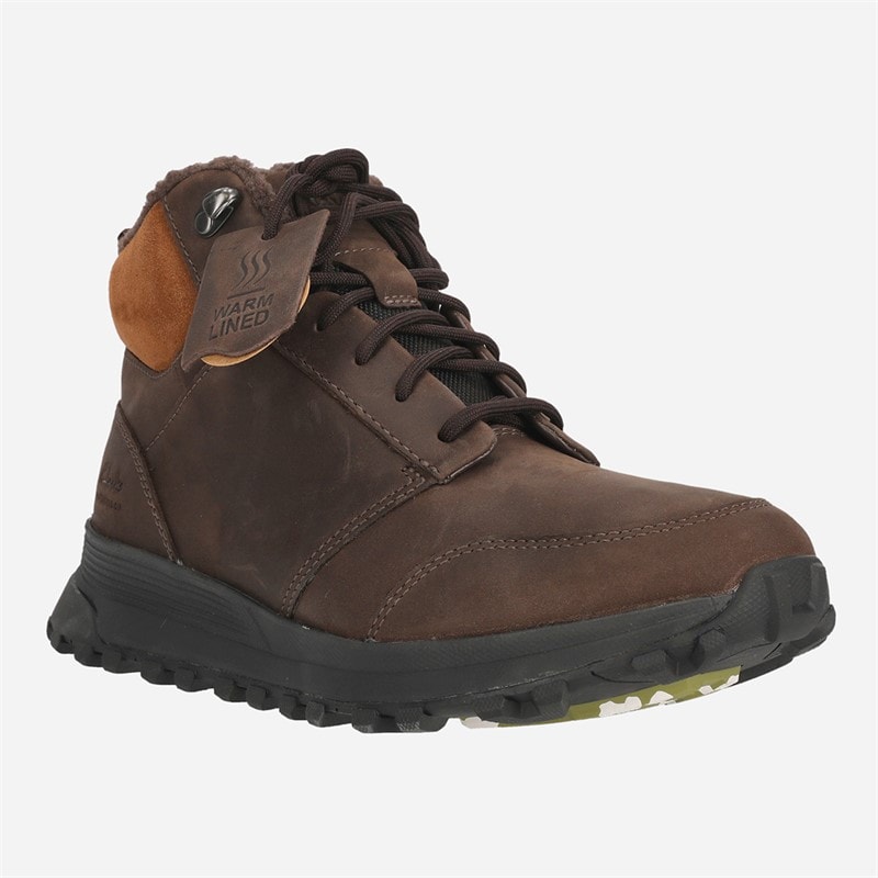 Clarks Dame Torhill Maple Sko Brown Wlined Lea - Billede 3