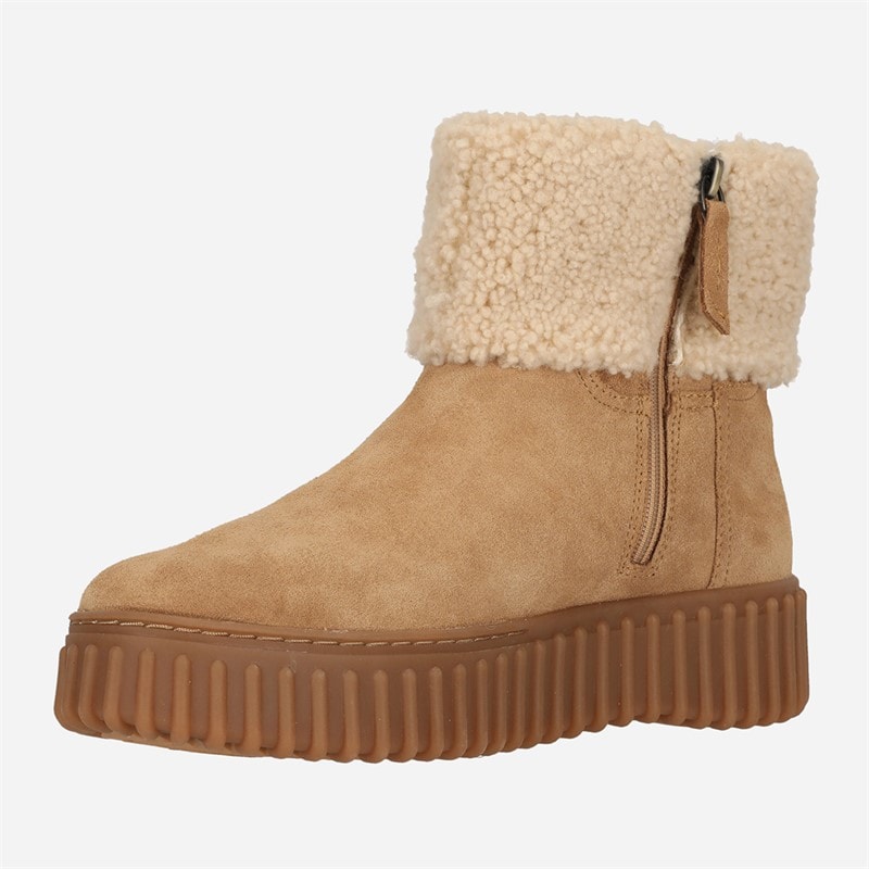 Clarks Herre Atl Trek Rise GTX Sko Light Tan Wlined - Billede 2