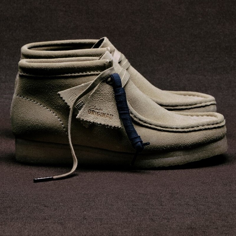Clarks Dame Originals 2 Wallabee D Støvler 5252 Maple Suede - Billede 3
