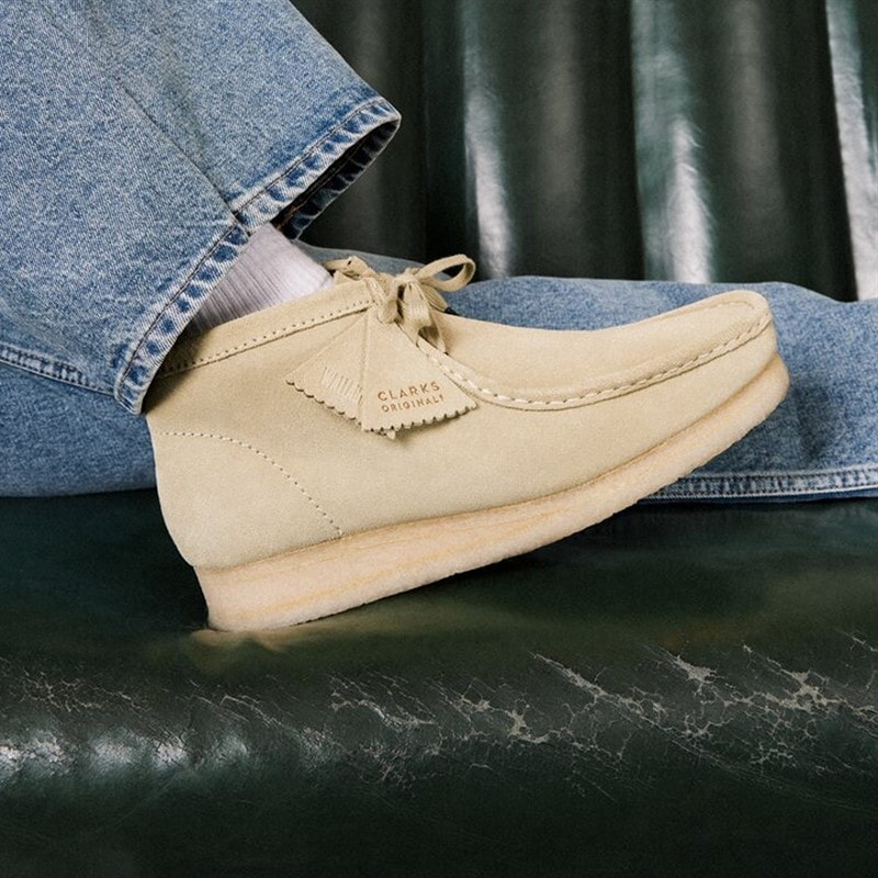 Clarks Herre Originals 2 Wallabee G Støvler 5252 Maple Suede - Billede 3