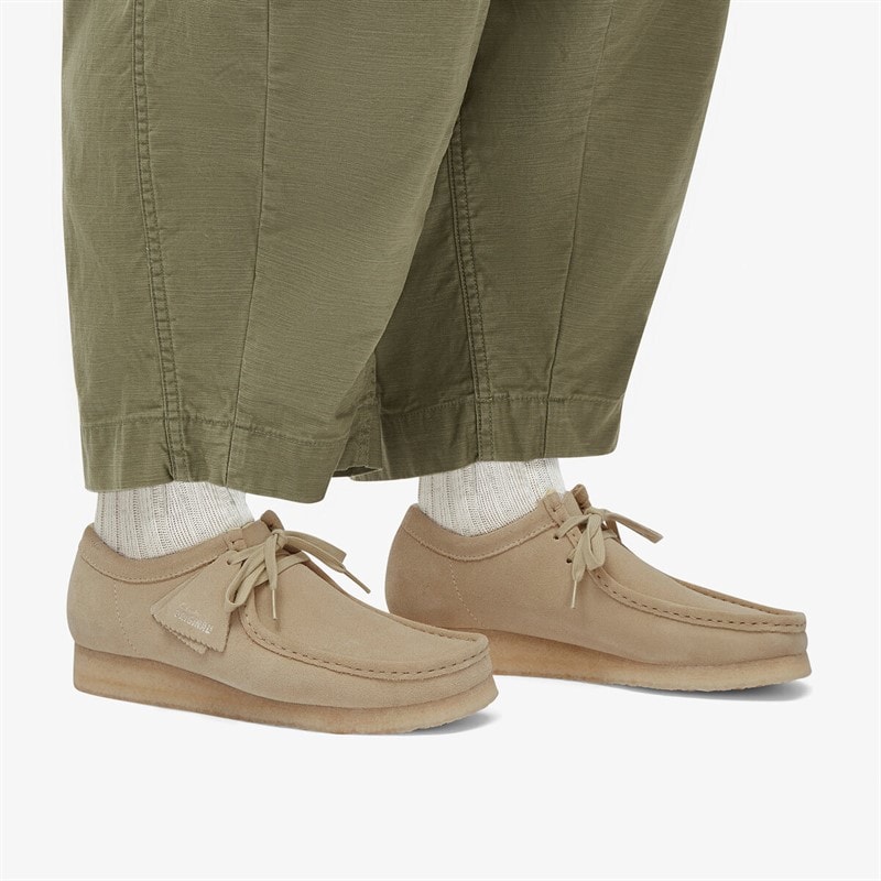 Clarks Herre Originals 2 Wallabee G Sko 5252 Maple Suede - Billede 3