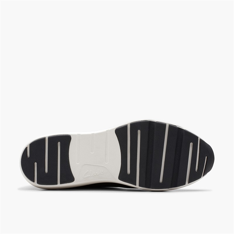 Clarks Dame Tivoli D-Fit Side Zip Træningssko Sort - Billede 2