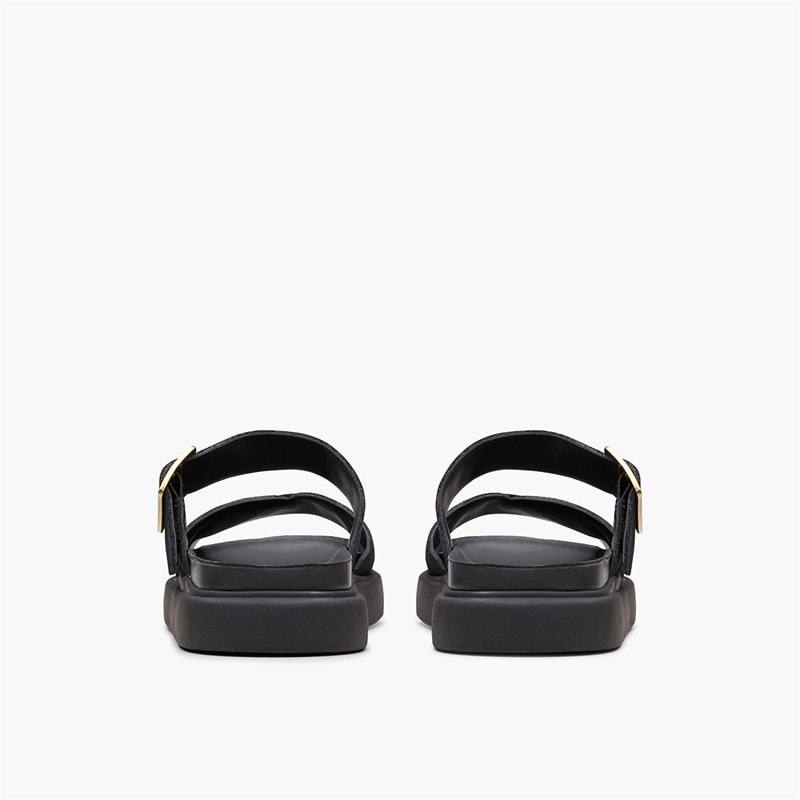Clarks Dame Aristella D-Fit Sandaler Sort - Billede 3