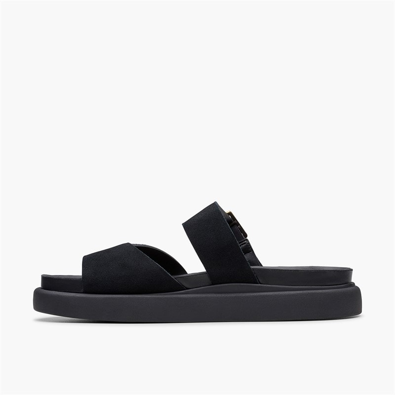 Clarks Dame Aristella D-Fit Sandaler Sort - Billede 5