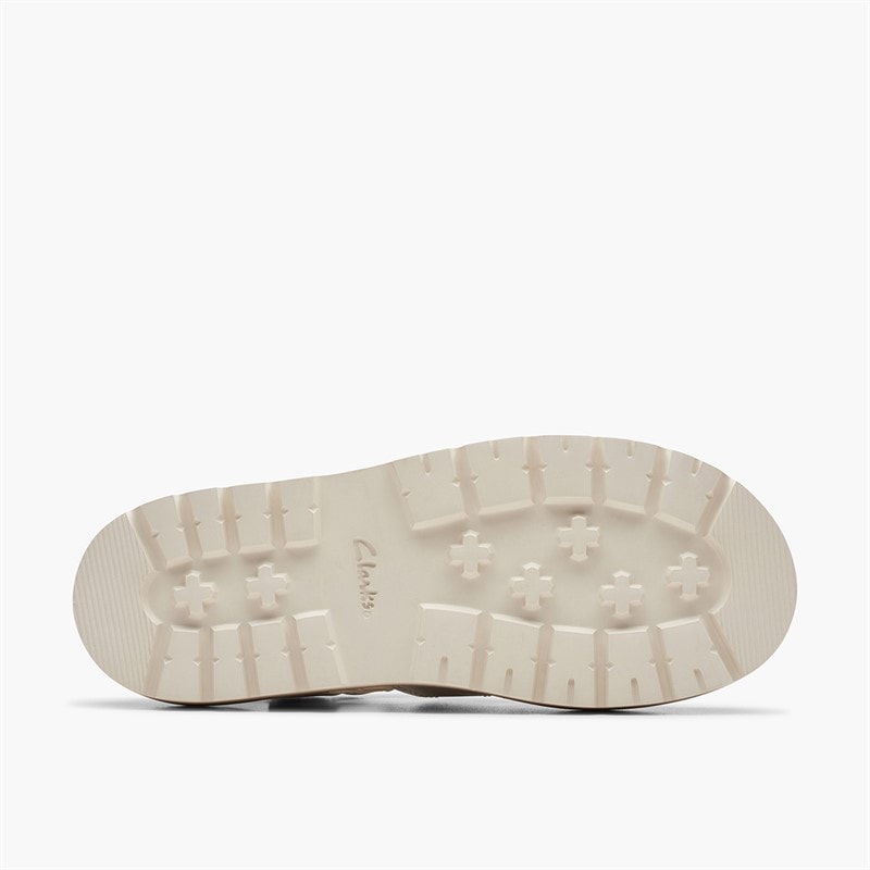 Clarks Dame Orianna Twist D-Fit Sandaler Off White - Billede 2