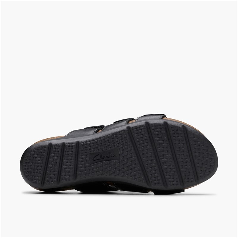 Clarks Dame Calenne Lily D-Fit Sandaler Sort - Billede 2
