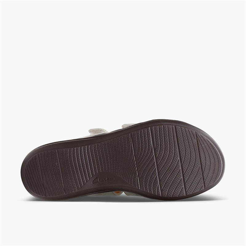 Clarks Dame Laurieann Cove D-Fit Sandaler Hvid - Billede 2