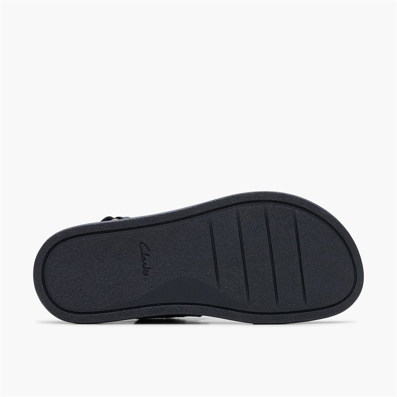 Clarks Dame Arwell Glide D-Fit Sandaler Sort - Billede 2