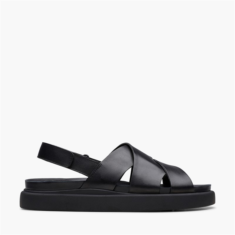 Clarks Dame Aristella Sun D-Fit Sandaler Sort