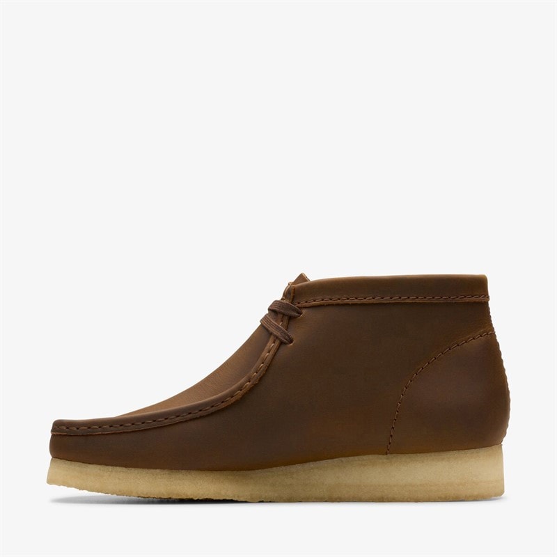 Clarks Herre Originals 2 Wallabee Boots 1211 Beeswax - Billede 3