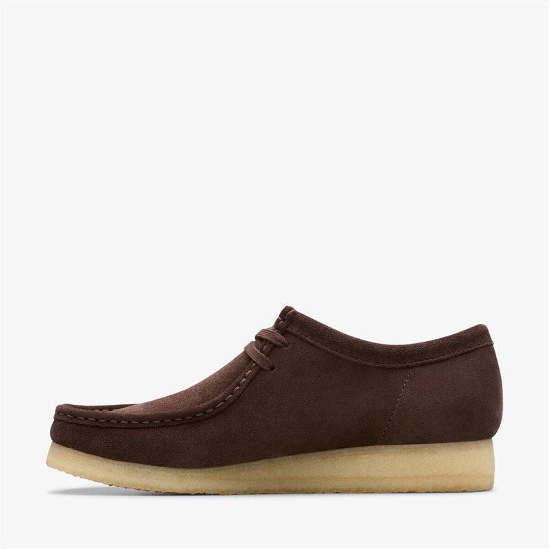Clarks Herre Originals 2 Wallabee Sko 5230 Dark Brown Suede - Billede 3
