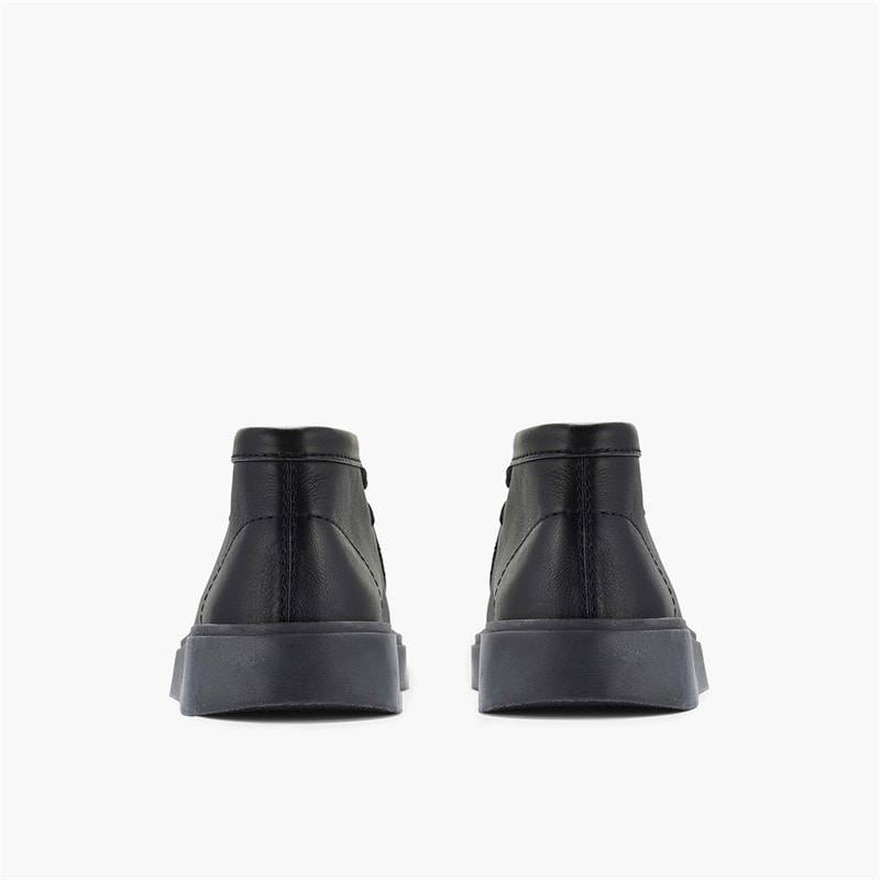 Clarks Herre Torview Moc Støvler Black Leather - Billede 5