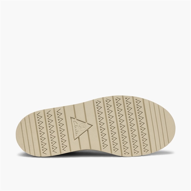 Clarks Herre Polden Moc Sko Olive Canvas - Billede 3