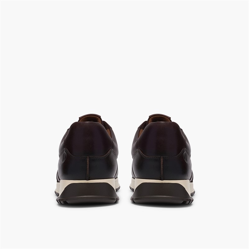 Clarks Herre Radwell slips sko Brown Leather - Billede 5