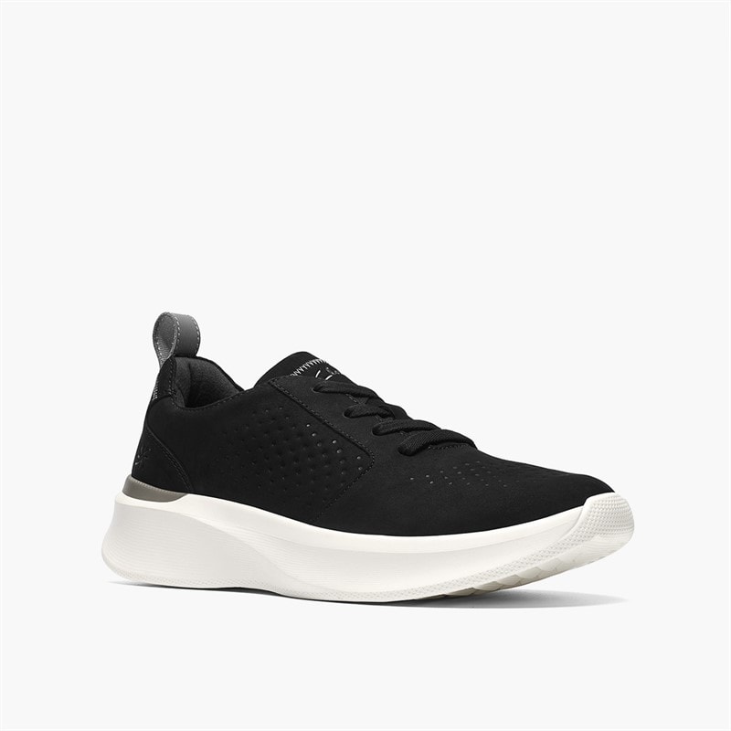Clarks Herre Solvena Style Træningssko Sort - Billede 4