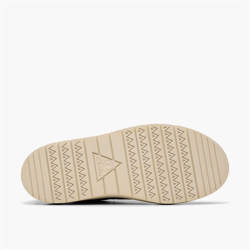Clarks Herre Polden Moc Sko Navy Suede - Billede 3