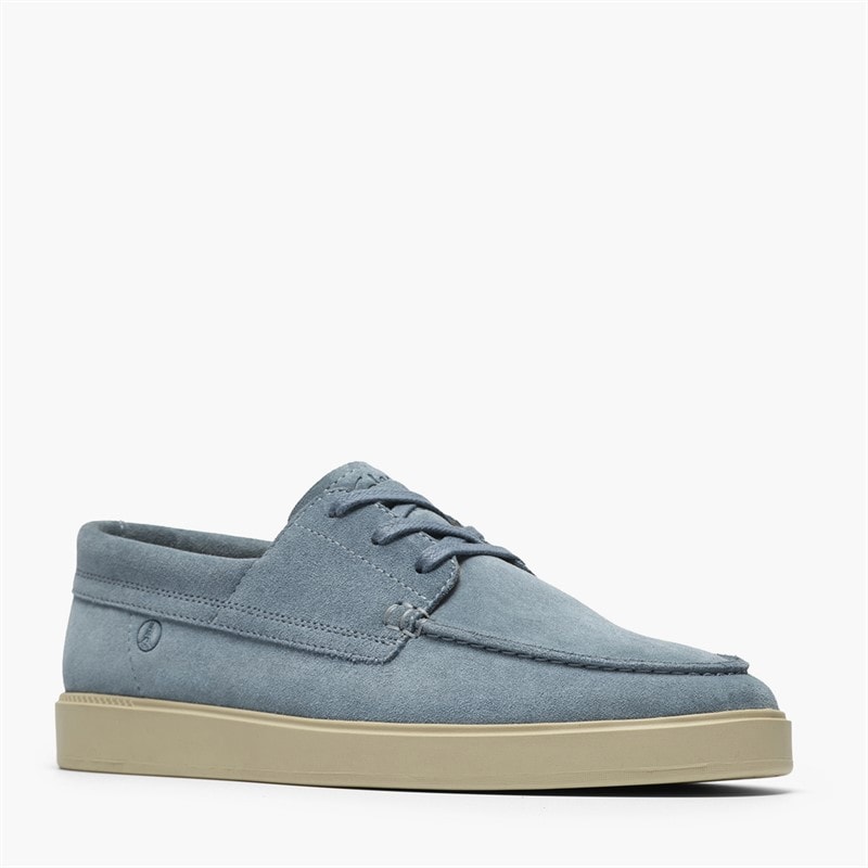 Clarks Herre Lockford Bådsko Light Blue - Billede 4